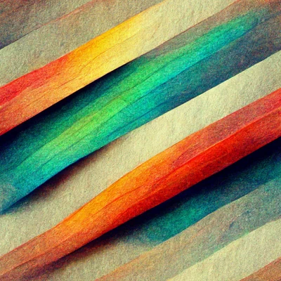 Midjourney - Pattern mit abstrakten Linien in Regenbogenfarben